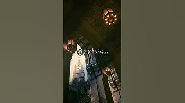 أَلَمْ يَجِدْكَ يَتِيمًا فَآوَىٰ || سورة الضحى || محمد المنشاوي