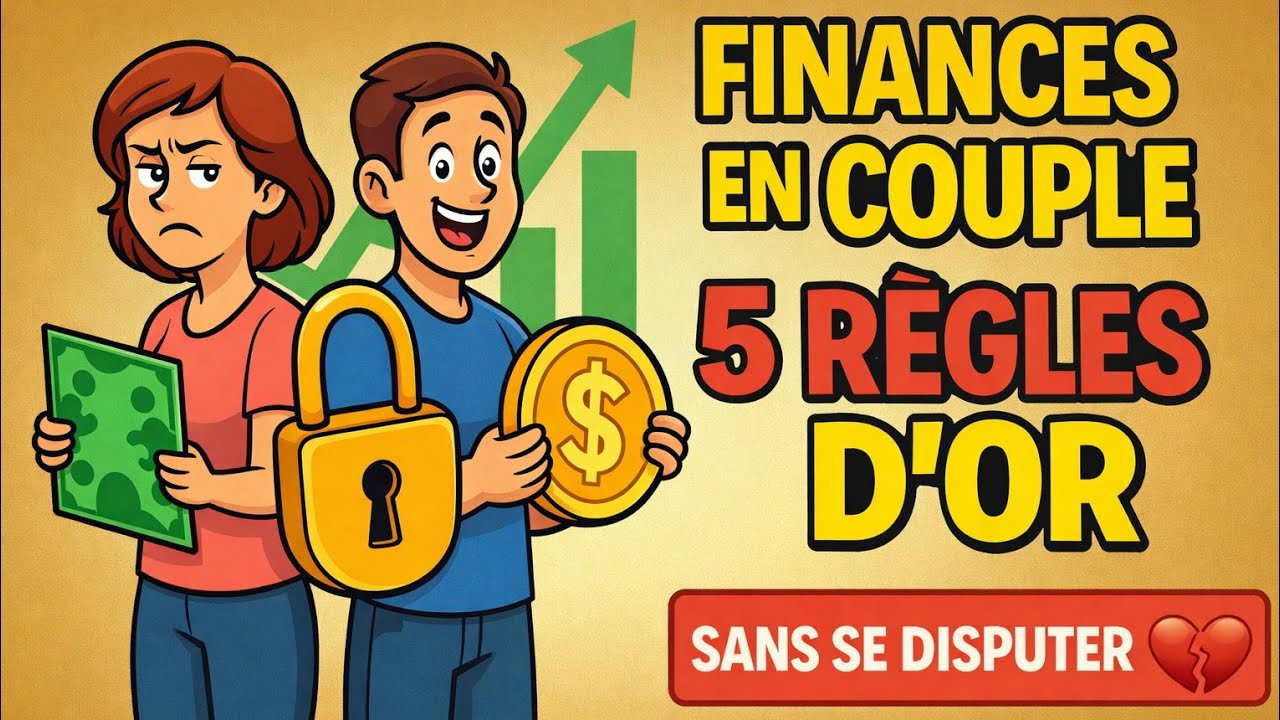 Finances de couple : 5 RÈGLES D’OR pour épargner beaucoup d'argent ensemble SANS se disputer 💰💑📈
