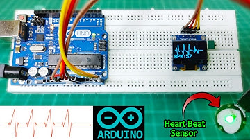 Arduino Heart Beat Monitor Using OLED Display