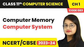 Computer Memory - Computer System | Class 11 Computer Science (Code 083) Chapter 1