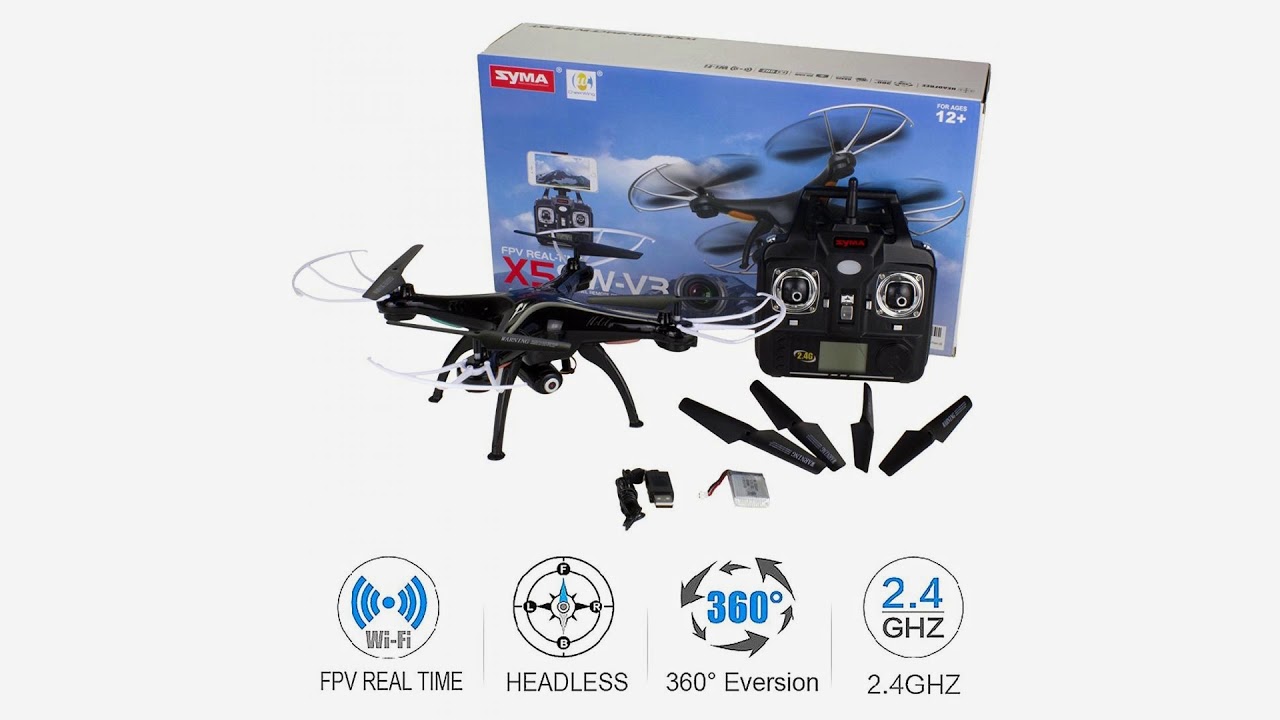 Best Drones With Camera under 100Cheerwing Syma X5SWV3 FPV Explorers2