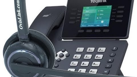 Setup OvisLink wireless headset with Yealink phone