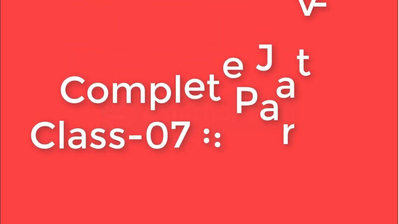 Java Class 9: Java Complete Tutorials by Md Nayeem Faraji - YouTube