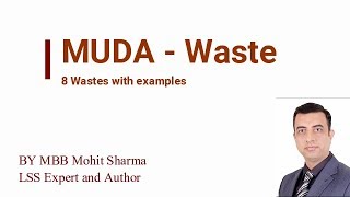 What is Muda or Waste | 8 wastes of lean with examples