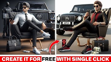 How To Create 3D Attitude Boys and Girls ai image generator | Bing image creator tutorial FREE