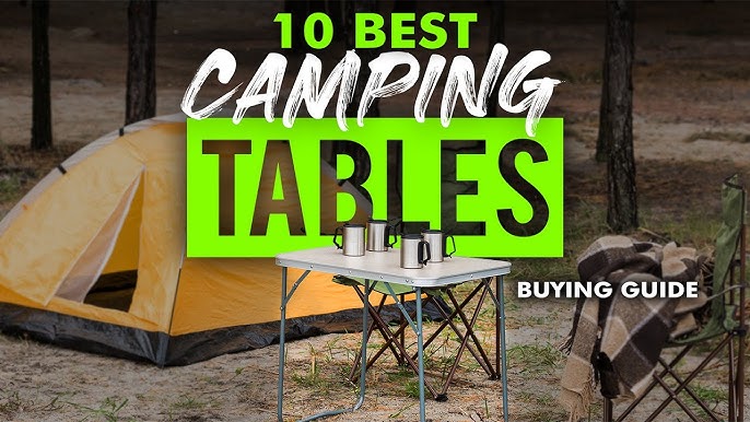 Sportneer Aluminium Camping Table, Portable Lightweight Aluminum