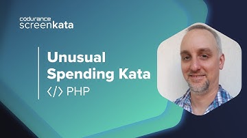 Unusual Spending - PHP - Codurance Screenkata