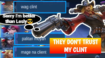 The MOST Underrated marksman - CLINT | CLINT is better than Lesly | MLBB - KULOT