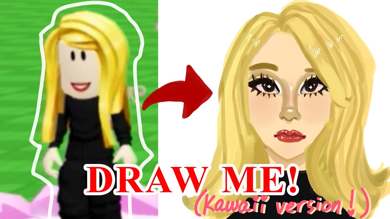 Drawing ppl’s roblox avatars in less than 5 mins(kawaii version) part 2🩰🍥🌸