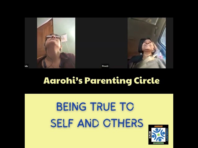 Non judgemental space for parents #openlearning #aarohilifeeducation #unschooling