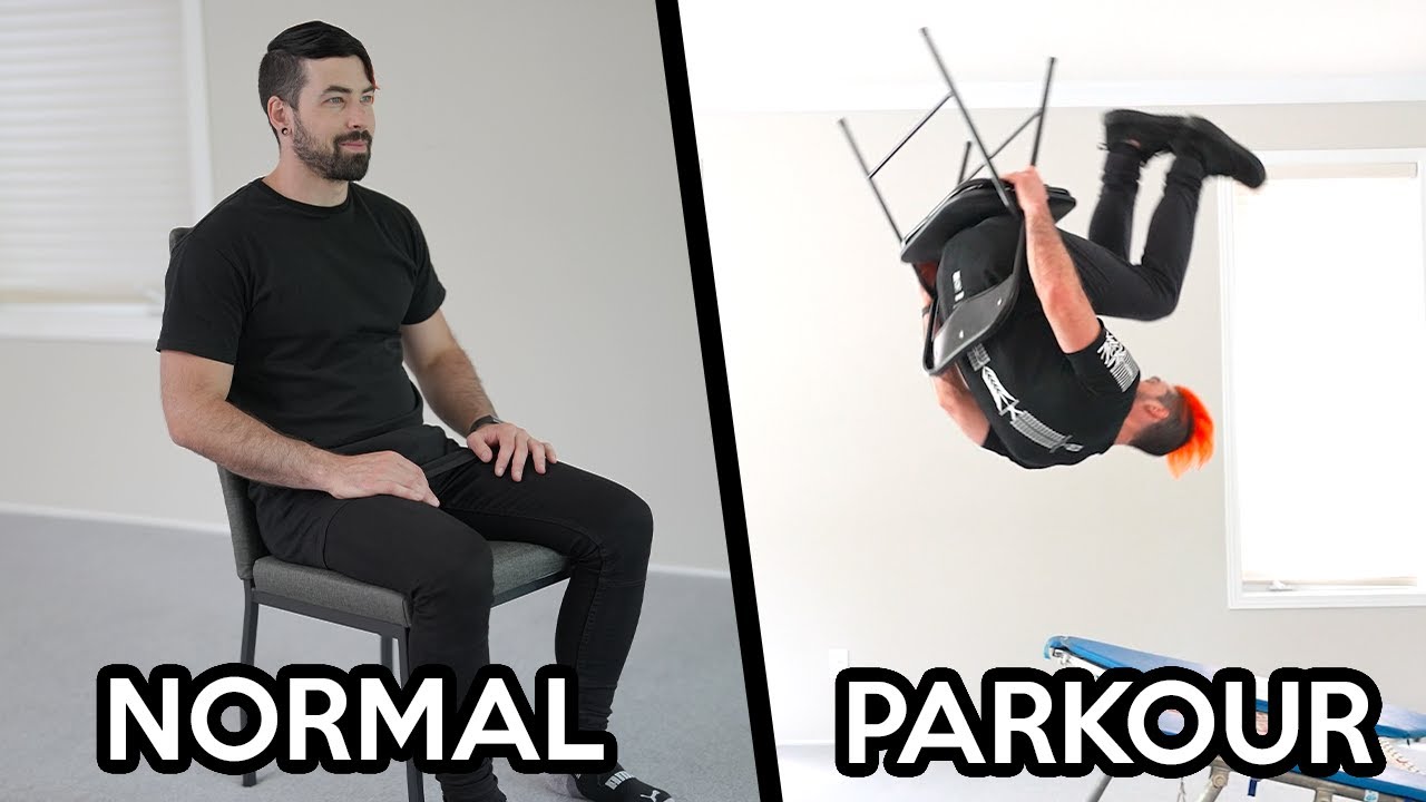 ⁣Parkour VS Normal People In Real Life (Covid Edition)