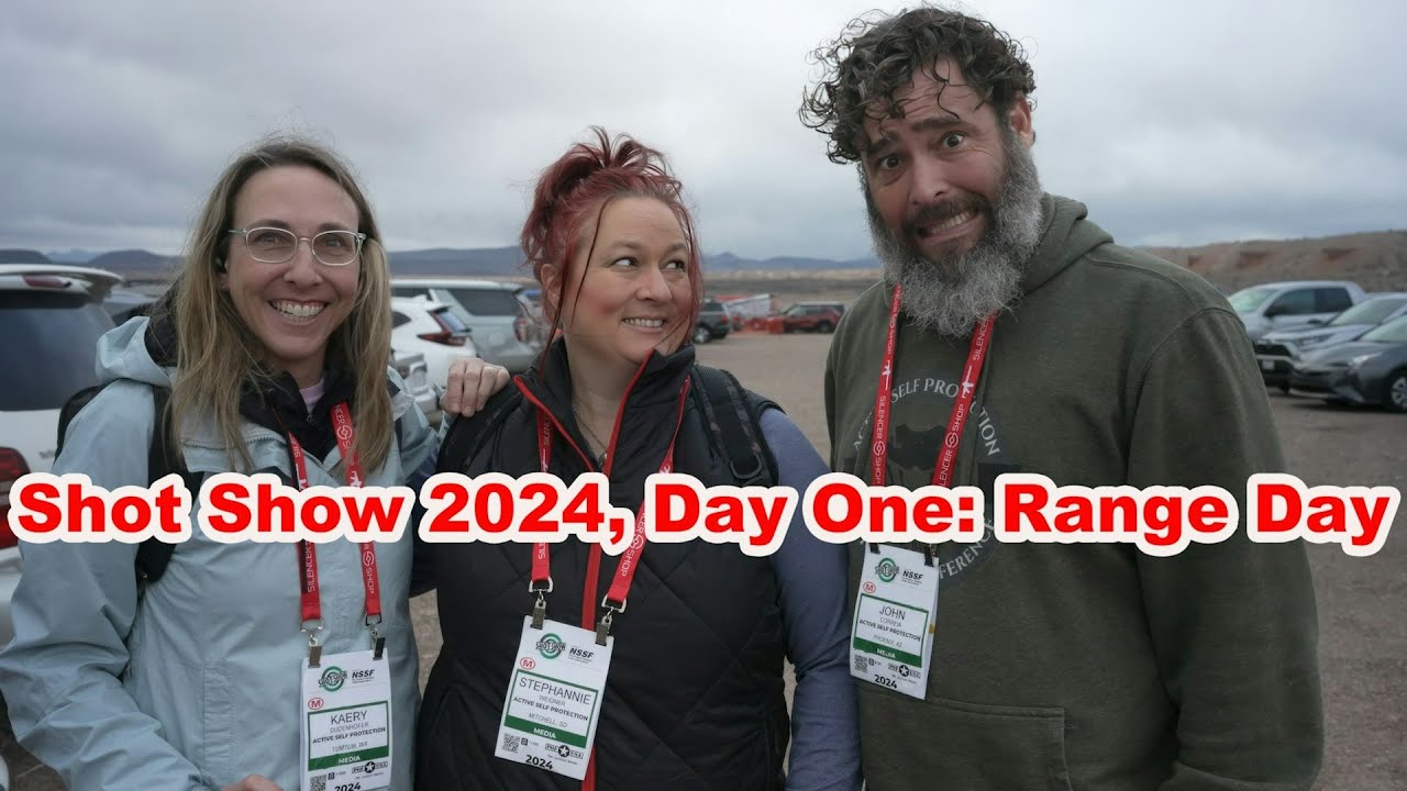Shot Show 2024, Day One: Range Day and Tacos! - YouTube