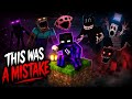 Minecraft But i added every single horror mob in minecraft ( it was a mistake) #minecraft