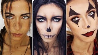 3 Last Minute Halloween Makeup Looks / Ideas | MakeupAndArtFreak