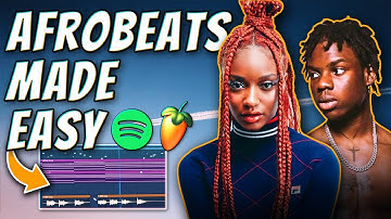 How to Make SIMPLE AfroBeats IN 2 MINS (like Ayra Starr, Rema, 