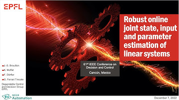 Robust Online Joint State/input/parameter Estimation of Linear Systems