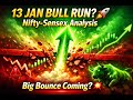 Nifty Prediction / SENSEX TOMORROW NIFTY EXPIRY BANKNIFTY PREDICTION ANALYSIS 13 JAN #nifty50