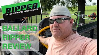 Are Ballard Ripper Blades Any Good?? #lawncare #mowing