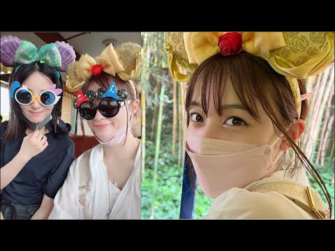 橋本環奈&浜辺美波 夏休みということで🐡