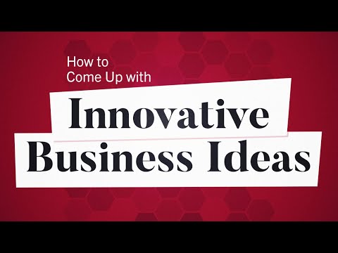 How to Come Up with Innovative Business Ideas | Business: Explained