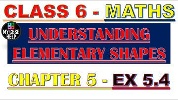 Class 6 Maths Exercise 5.4 Question 1, NCERT Class 6 Chapter 5 Understanding Elementary Shapes