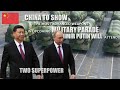 China to show latest equipment, weapons in upcoming military parade and Vladimir Putin will attend