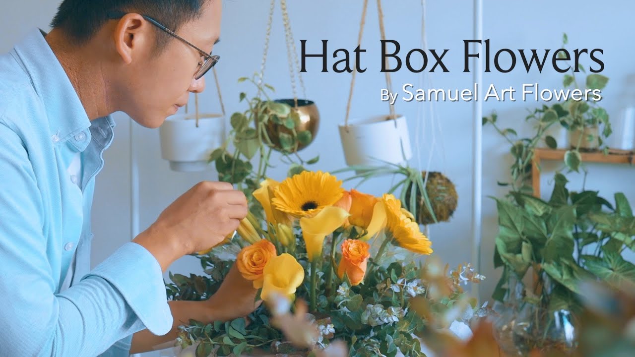 How To Make Hat Box Flowers By Samuel Art Flowers YouTube How To Make Hat Box Flowers By Samuel Art Flowers YouTube