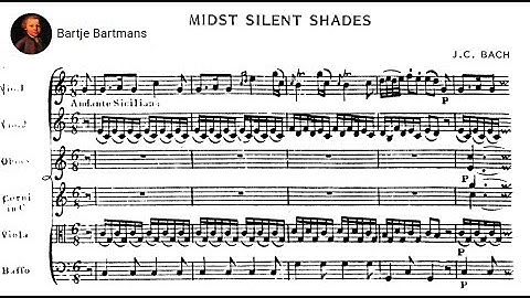Johann Christian Bach - Midst silent shades and purling streames (c. 1770)