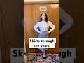100 YEARS Of Skirt 20s 30s 40s 50s 60s 70s And More 
