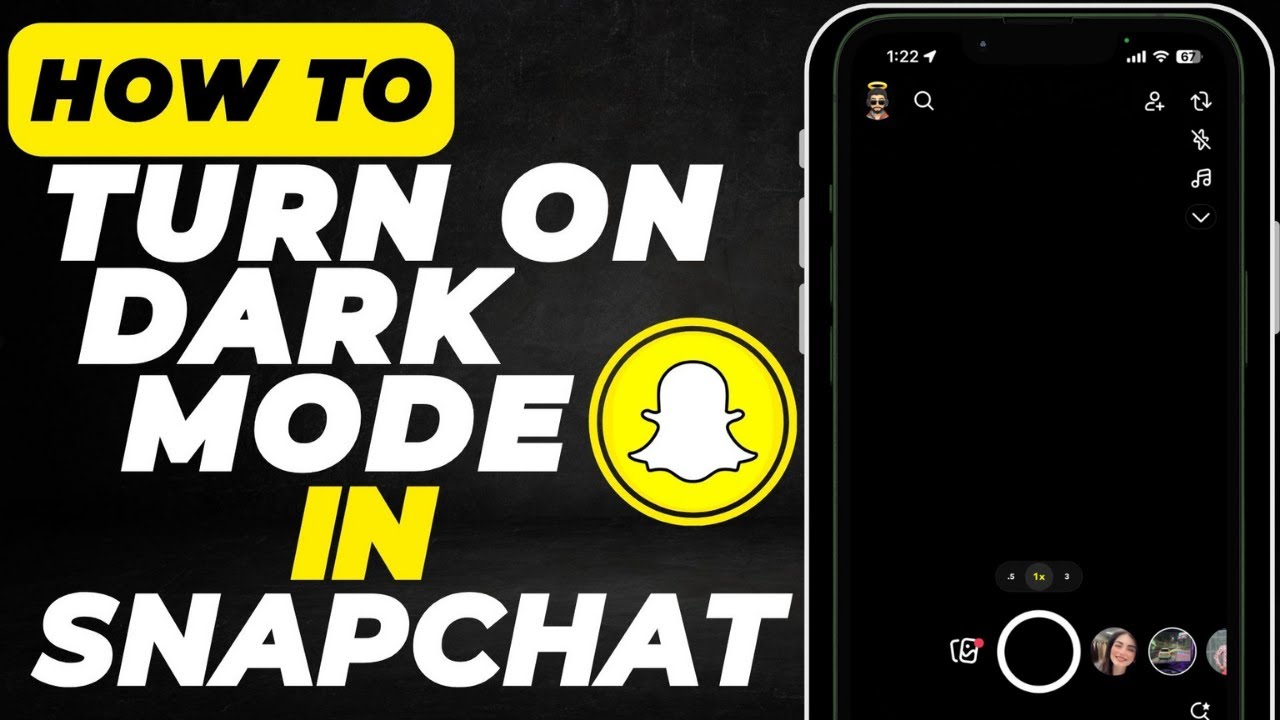 How To Turn On Dark Mode in Snapchat (Android & iPhone 2025 Guide