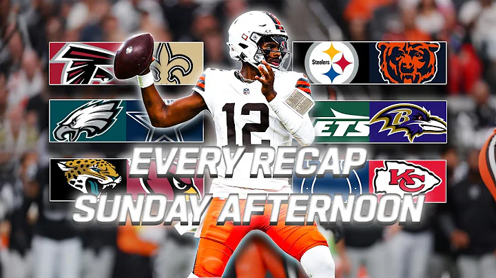 Every Recap from Sunday Afternoon | 2025 NFL Season Week 12