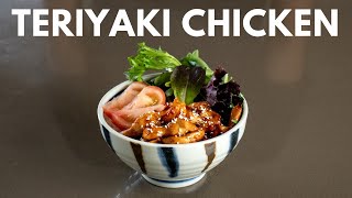 How to make Teriyaki Chicken Don (Japanese rice bowl recipe)