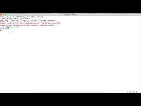 Python for Beginners - Printing your first statement!