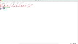 Python for Beginners - Printing your first statement! Profile