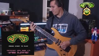 Battletoads INTRO + intermission Guitar version Alberto Muñoz