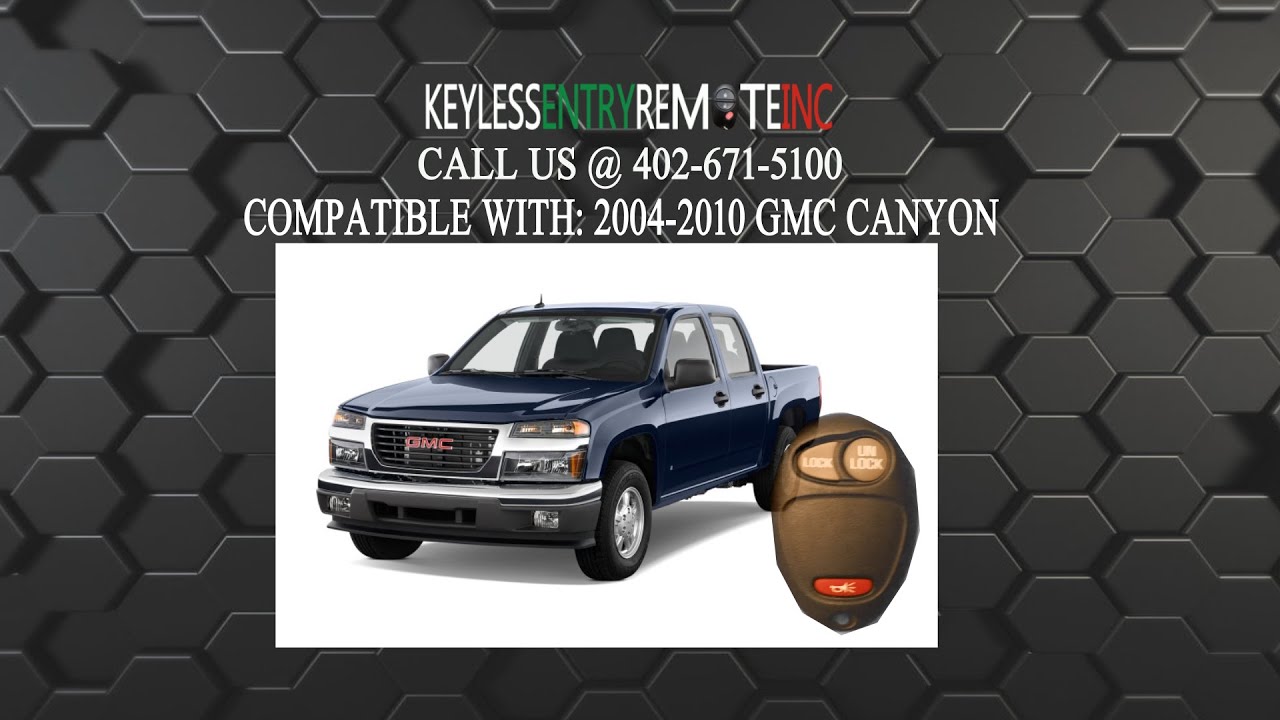 How To Replace Gmc Canyon Key Fob Battery 2004 2005 2006 2007 2008 How To Replace Gmc Canyon Key Fob Battery 2004 2005 2006 2007 2008 2009 2010