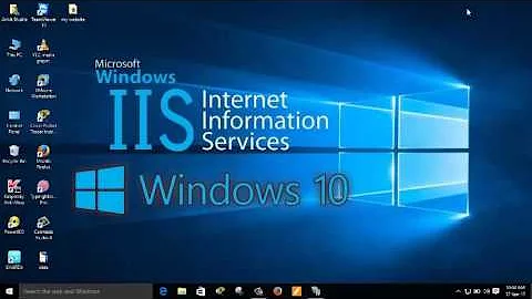 How to Add website on IIS (Web Server) in windows 10