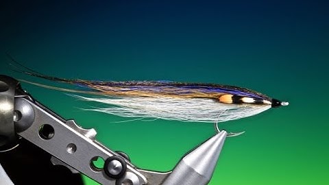 Fly Tying a Flatwing Saltwater Sea trout streamer with Barry Ord Clarke