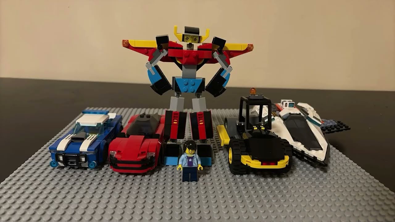 LEGO Speed Building Challenge w/ LEGO Ashwin (LEGO Stop Motion Short Animation) 