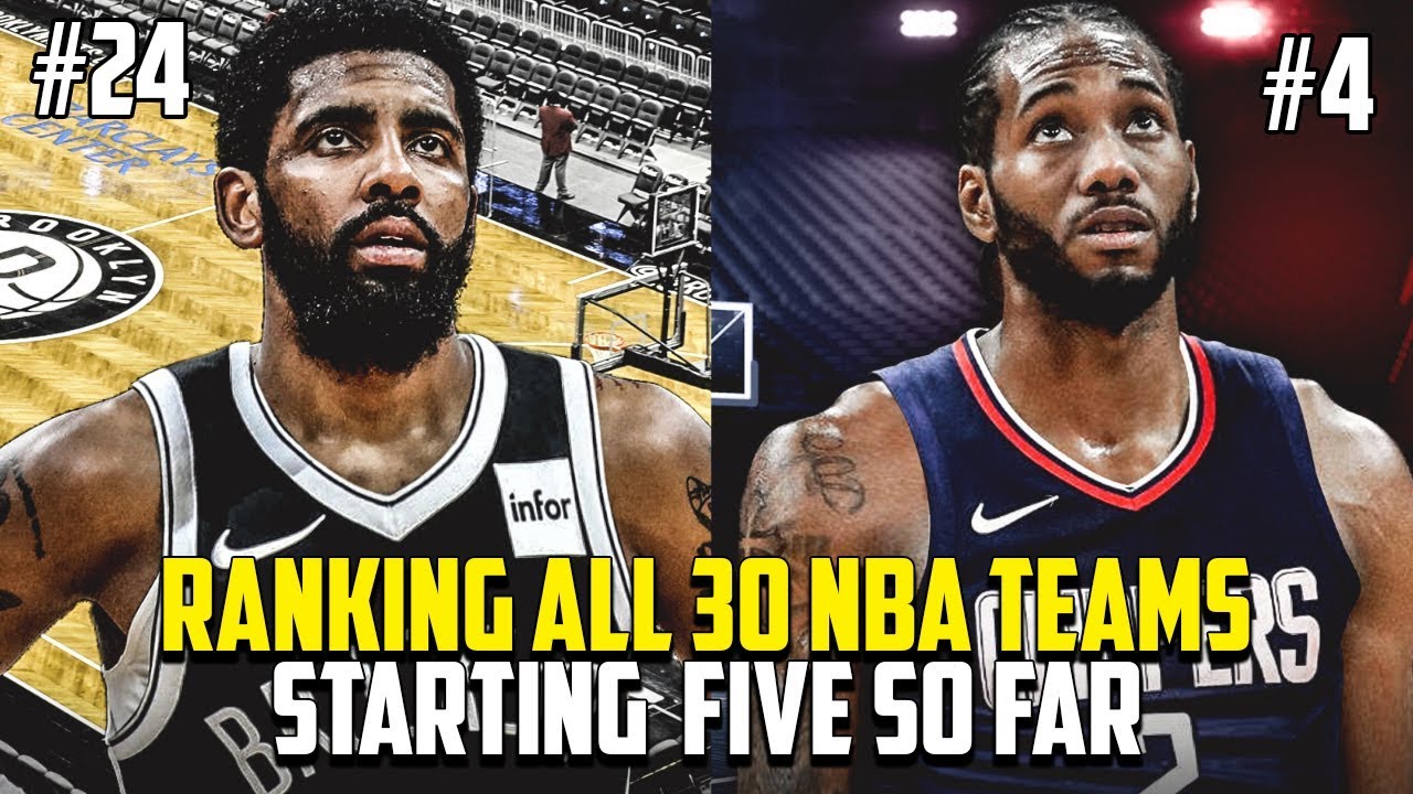 Ranking Every NBA Team Starting 5 - YouTube