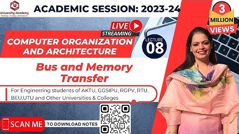 COA8: Bus and Memory Transfer | What is Bus Transfer in Computer Architecture
