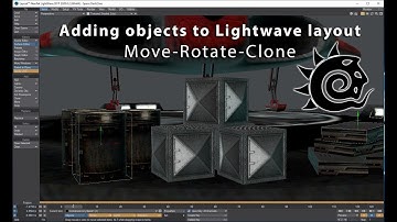 Adding-Moving-Rotating objects In Lightwave 3D