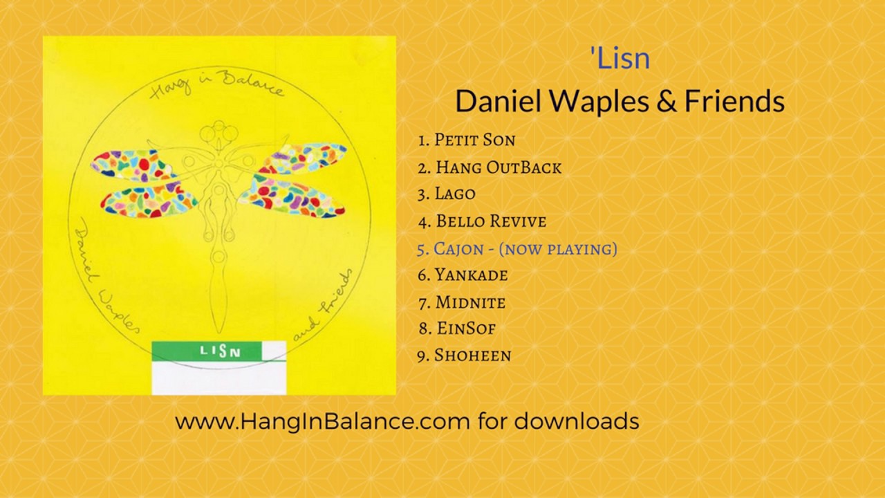 Cajon by Daniel Waples & Friends | Track 5 | 'Lisn Album (audio only)