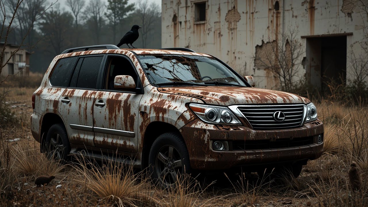 🔥 Abandoned Lexus LX 570 for 15 Years – You Won’t Believe This INSANE Restoration