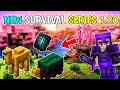 Minecraft 1.20 Survival series in hindi | I made a full Armor and find Cherry blossom 🌸
