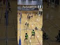 【フェイントの掛け合い】男女混合バレーボール大会のプレー【バレーボール大会】【クルーズカップ】#shorts #バレーボール #混合バレーボール