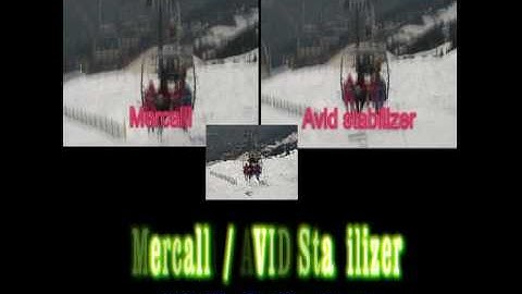 Mercalli vs Avid Stabilizer - prodad vs avid