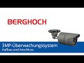 BERGHOCH 3MP Videoüberwachungssystem Aufbau Und Anschluss