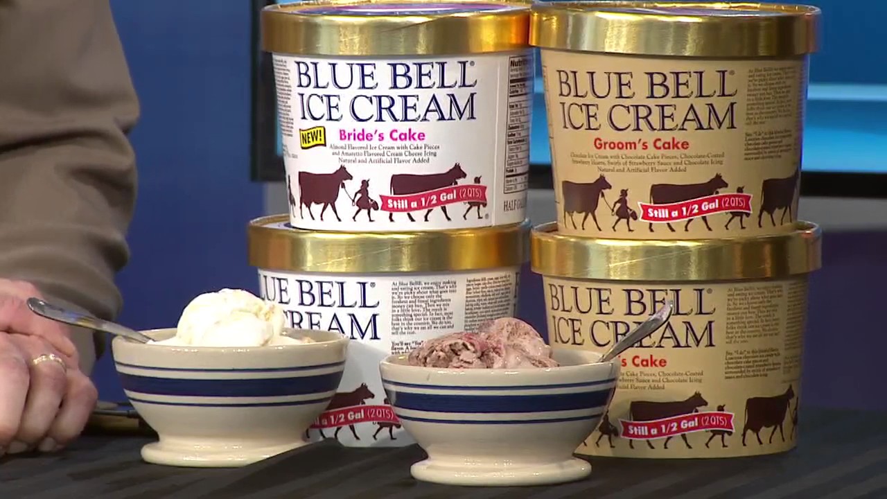 Have you tried Blue Bell ice cream 'Bride's Cake'? YouTube