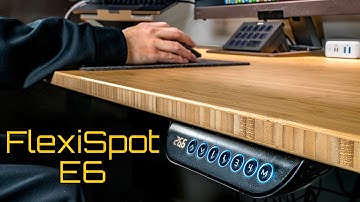 The Perfect Standing Desk for Productivity // FlexiSpot E6 Setup and Review